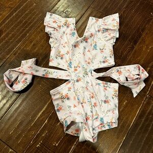 Evie’s Studio - Floral Leotard
